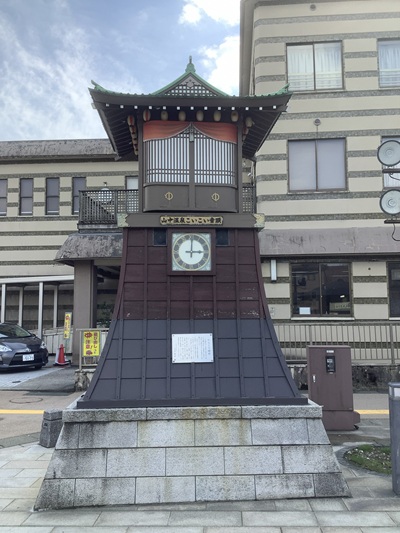 山中温泉のからくり時計